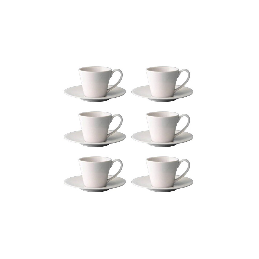 Set De 6 Pocillos Y Plato De Café Volf Set De 6 Pocillos Y Plato De Café Volf
