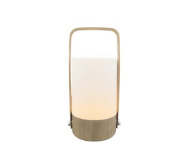 Luz De Noche Led Simil Bamboo