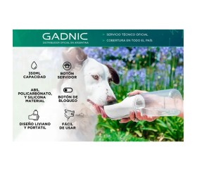 Bebedero de Mascotas Portátil Gadnic PTW1