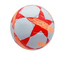 Pelota De Fútbol Estrellas Rojas 