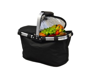Canasta Picnic Con Cooler Negra