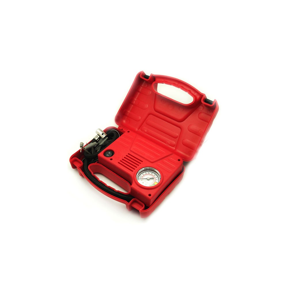 Minicompresor Con Valija Rojo Minicompresor Con Valija Rojo