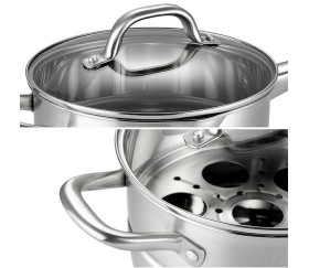 Set Colapasta De Acero Inoxidable