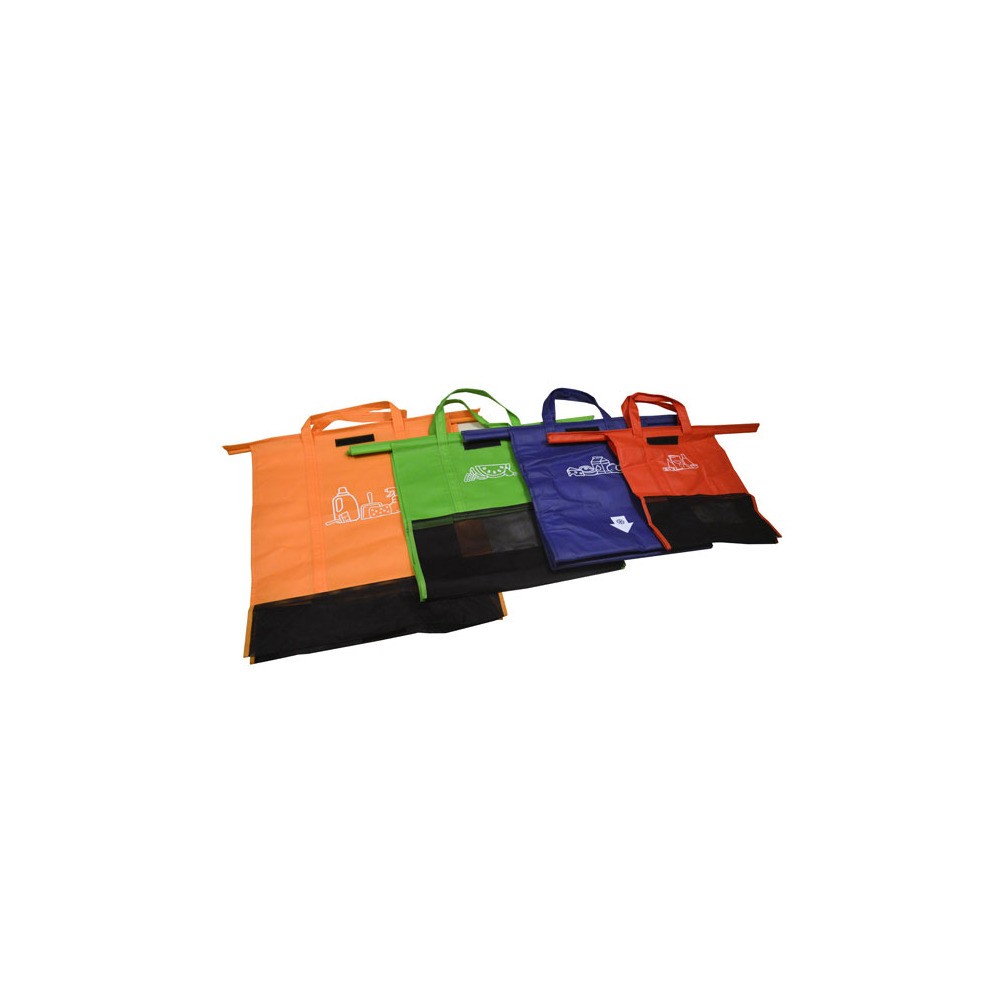 Set De 4 Bolsas Ecologicas De Supermercado Set De 4 Bolsas Ecologicas De Supermercado