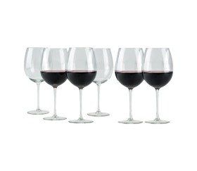 Set De 6 Copas De Vino 610ml