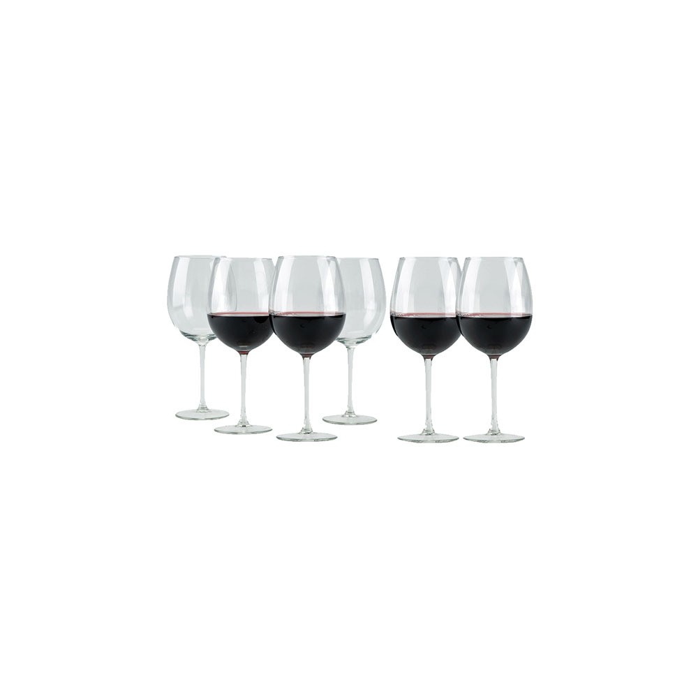Set De 6 Copas De Vino 610ml