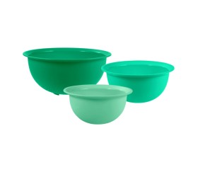 Set De Bowl Verde + Colador 