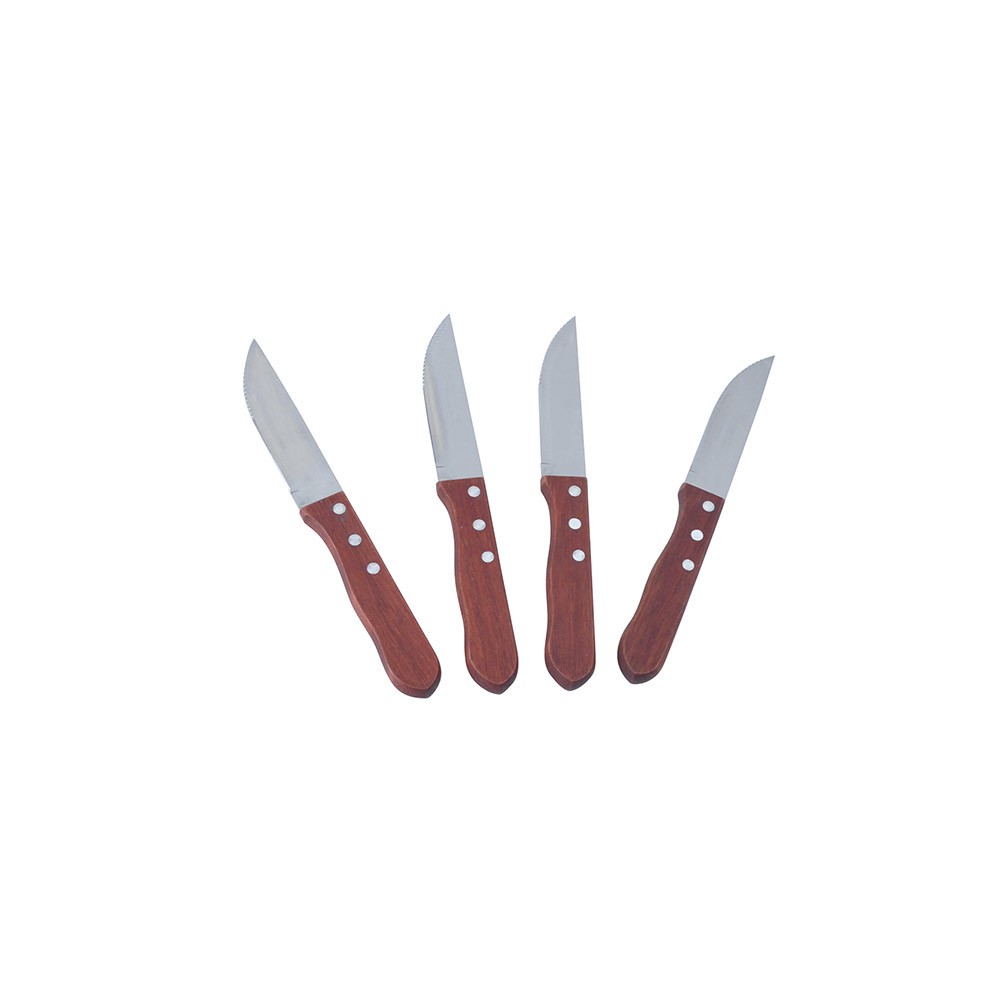 Set De 4 Cuchillos De Asado