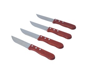 Set De 4 Cuchillos De Asado