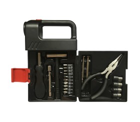 Caja De Herramientas Con Linterna 20 Piezas